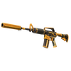 M4A1-S | Golden Coil (Minimal Wear)