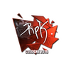 Sticker | RpK (Foil) | Cologne 2016